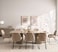 Pan Home Meen 8 Seater Dining Table Marble - Beige