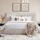 Pan Home Gabriella Bed 180X200cm - Matt Brown