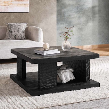 Pan Home Stella Coffee Table Wood - Black