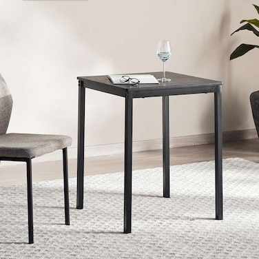 Pan Home Aria 2 Seater Dining Table - Black