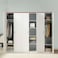 Pan Home Genova 6 Door Wardrobe
