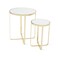 Pan Home Tryne Accent Table Set Of 2 Mirror - Gold