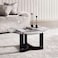 Pan Home Itami Coffee Table Marble - Black White