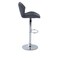 Pan Home Rokane Bar Chair Adjustable Height - Grey Silver