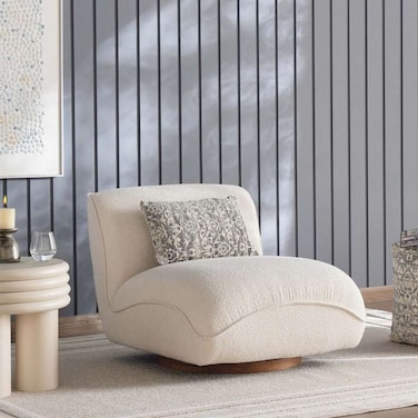 كرسي بان هوم ريسيا المميز - أبيض