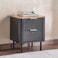 Pan Home Cortez Night Stand With 2 Drawer - Natural Black