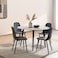 Pan Home Lukenz 1+4 Seater Dining Set With Alfie Chairs Package