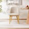 Pan Home Morton Dining Chair - Beige Natural