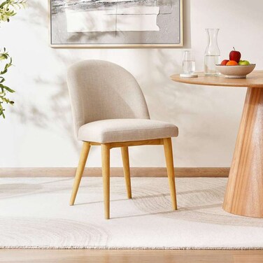 Pan Home Morton Dining Chair - Beige Natural
