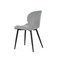 Pan Home Karrie Dining Chair - Light Grey Black
