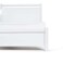سرير مزدوج من بان هوم إنستاتيت، مقاس 140×190 سم، أبيض
