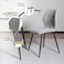 Pan Home Kinsley Dining Chair - Grey Black