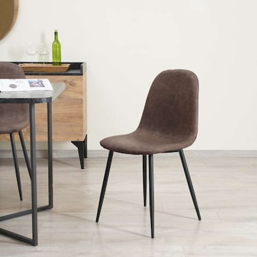 Pan Home Versila Dining Chair - Brown Black