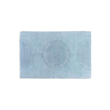 Pan Home Tiffany Max Tufted Reversible Bathmat 55X85cm - Spa Blue