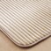 Pan Home Lynnel Flannel Bathmat 50X80cm - Beige