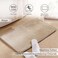 Pan Home Lynnel Flannel Bathmat 50X80cm - Beige