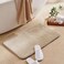 Pan Home Lynnel Flannel Bathmat 50X80cm - Beige