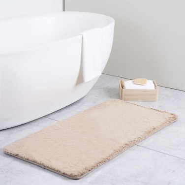 Pan Home Elegance Memory Foam Bathmat 60X90cm - Beige