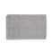 Pan Home Pearly Waffle Fringe Bathmat 50X80cm - Silver