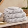 Pan Home Grandwave 700 GSM Cotton Bamboo Hand Towel 50X90cm - Silver Grey