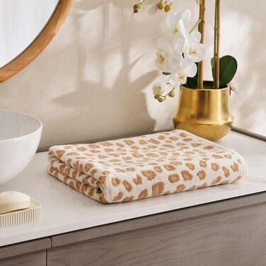 Pan Home Savanna JQ Bath Sheet 90X150cm - Brown