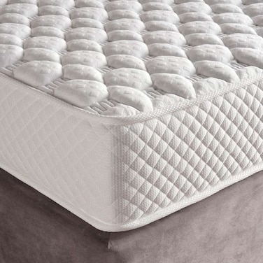 Pan Home Biotic Plush Turnable High Density Softlatex 24cm 090X200 - White