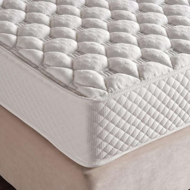 Pan Home Biotic Plush Turnable High Density Soft Latex 24cm 150X190 - White