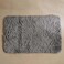 سجادة حمام من الألياف الدقيقة من بان هوم بريسبان، مقاس 40×60 سم - رمادي