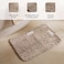 Pan Home Brisbane Microfiber Bathmat 40X60cm - Beige