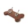 Pan Home Bone Wooden Wall Hooks - Natural
