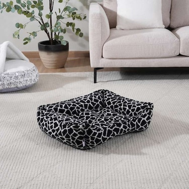 سرير الحيوانات الأليفة باوسوم من بان هوم، مقاس 60×50×23 سم - أسود