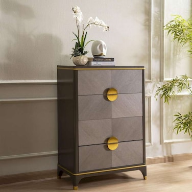 Pan Home Brighties Chest Of (4 Drawer)