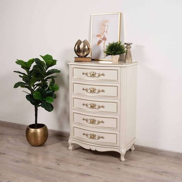 Pan Home Heinrich Chest Of (5 Drawer)