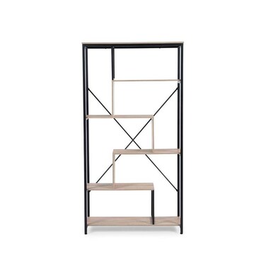 وحدة رفوف بان هوم ويلتيك - أسود طبيعي