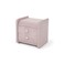 Pan Home Floral Princess Kids Nightstand With 2 Drawers Upholstered - Pink