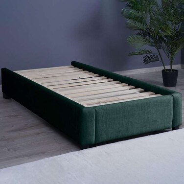 بان هوم أولمبيا بيس شانيل زيتوني أخضر 100×200 سم