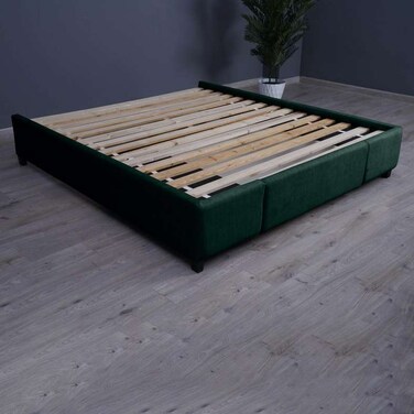 بان هوم أولمبيا بيس شانيل زيتوني أخضر 180×200 سم