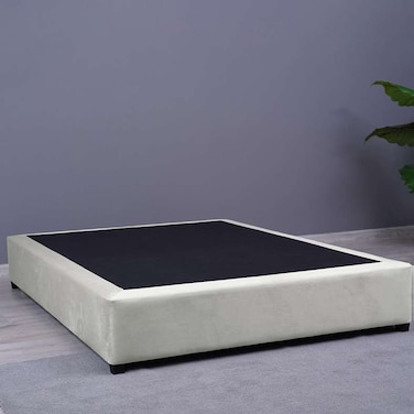 مقلاة هوم كاليبسو قاعدة مخملية بيضاء 150×200 سم