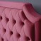 Pan Home Andromeda Headboard Velvet Pink L-100/H-125cm