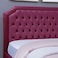 Pan Home Andromeda Headboard Velvet Pink L-140/H-125cm
