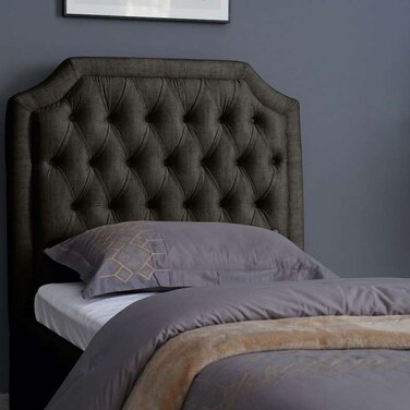 لوح رأس سرير أندروميدا من بان هوم، شانيل، بني فاتح، طول 100 سم/ارتفاع 125 سم