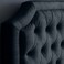 Pan Home Andromeda Headboard Chanel Dark Grey L-120/H-125cm