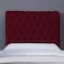 Pan Home Aurora Headboard Velvet Maroon L-120/H-125cm