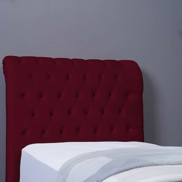 Pan Home Aurora Headboard Velvet Maroon L-120/H-125cm