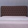 Pan Home Aurora Headboard Velvet Brown L-140/H-125cm