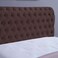 Pan Home Aurora Headboard Velvet Brown L-140/H-125cm