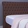 Pan Home Aurora Headboard Velvet Brown L-140/H-125cm