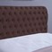 Pan Home Aurora Headboard Velvet Brown L-150/H-125cm