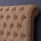 Pan Home Aurora Headboard Velvet Gold L-200/H-125cm