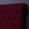 Pan Home Aurora Headboard Velvet Maroon L-200/H-125cm